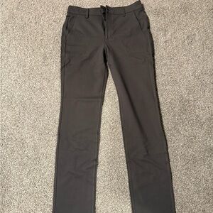 Men's Charcoal True Classic Dress Pants